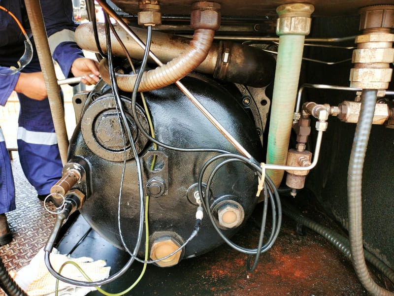 Maintenance for ice machine compressors